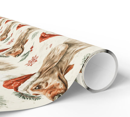 Santa's Sausage Dog - Festive Dachshund Christmas Gift Wrap