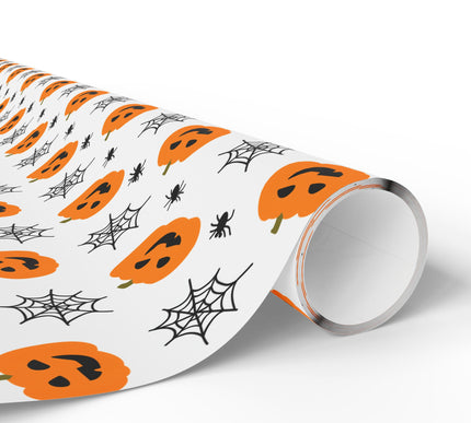 PumpkinHex – Jack-O’-Lantern Wrapping Paper