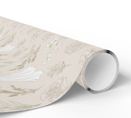 VowBlossom – Wedding Dress & Floral Wrapping Paper