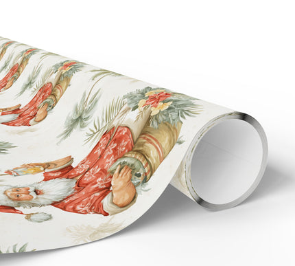 Mele Kalikimaka Tropics – Hawaiian Santa Wrapping Paper