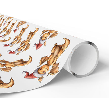 Emberling – Santa Hat Dragon Holiday Gift Wrap