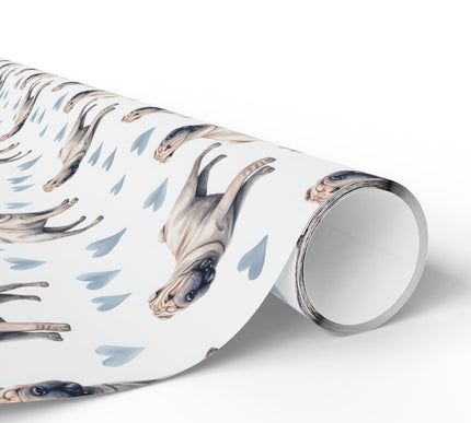 Gentlelove Fold – Shar Pei love wrapping paper