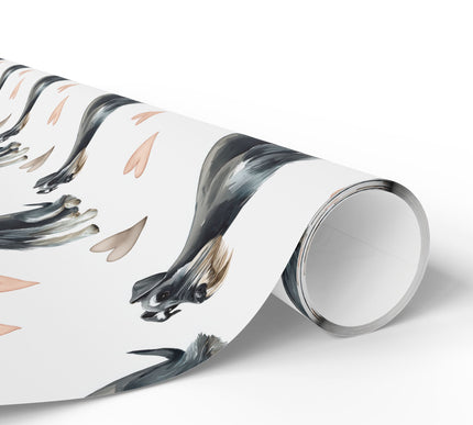 Steelwhisper Devotion – Standard Schnauzer love wrapping paper