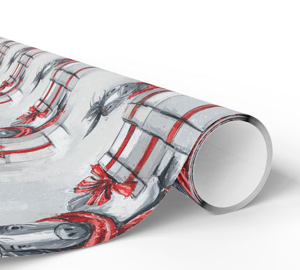 Snowhoof – Donkey with Gifts Christmas Wrapping Paper