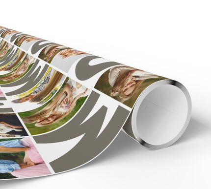 MomMosaic – Custom Photo Collage Mother’s Day Wrapping Paper - Up to 6 custom photos