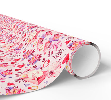 Petallove Letters – Romantic watercolor love letters wrapping paper