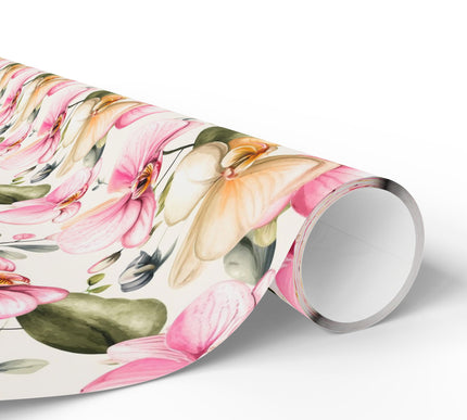 Blush Orchid - Soft Pink Orchid Gift Wrap