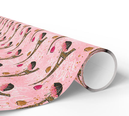 Parisheart Reverie – Eiffel Tower Valentine wrapping paper