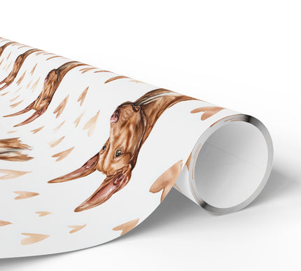Amber Sentinel – Pharaoh Hound love wrapping paper