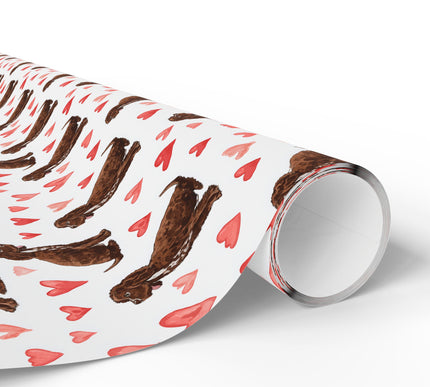 Guardianheart Loyal – Anatolian Shepherd Dog Hearts wrapping paper